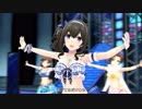 【デレステMV】「Bright Blue」(水着の文香SSR)【1080p60/4Kドットバイドット】