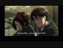 進撃の巨人 英語吹替版 第55話 He became a devil cuz he had to... We were the ones who put him up to it