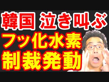 韓国が日本政府から半導体材料フッ化水素などの対韓輸出規制強化と友好国除外措置で泣き叫ぶ！7月4日から、文在寅どうすんのこれ？ｗ【KAZUMA Channel】