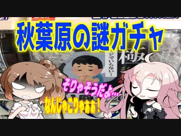 ささらと、ＩＡで「秋葉原」で謎のガチャをやってみた