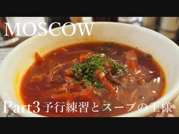 【ゆっくり】ロシア一人旅　モスクワ編　Part3　予行練習とスープの王様