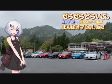 【NDロードスター×紲星あかり車載】だらだらどらいぶ。８にちめ【まんばオフ前編】