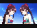 【マギアレコード】天音姉妹 水着ver. 変身シーン