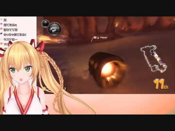 レース中に得意の降霊術を披露する金剛いろは