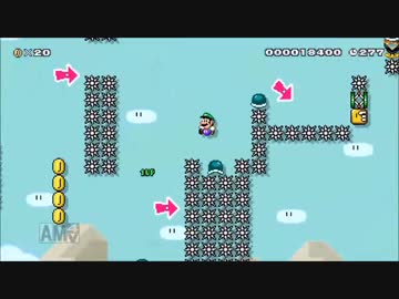 現時点で日本１難しい超鬼畜甲羅ジャグリングコースに挑戦！【マリオメーカー2】