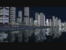 【A列車で行こう9V5】～海辺のビル夜景に照らされて～　Limited Express "Aoi"