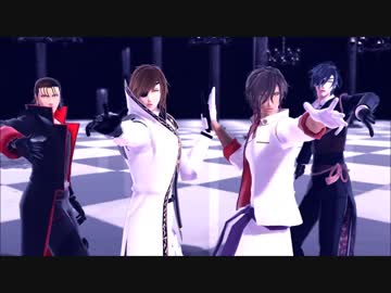 【MMD刀剣BASARA】REVOLVER（伽羅・光忠・政宗・小十郎）
