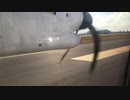 Q400 離陸を機内から
