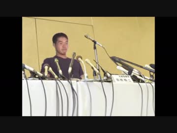 AV女優と不倫し謝罪会見する先輩