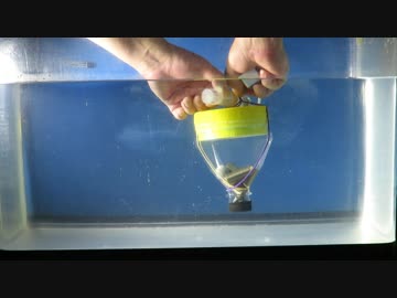 アルキメデスの原理を潜水艦で実験する