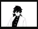 【手描き】　鬼滅の刃　ジ / グ / ゾ / ー / パ / ズ / ル /　製作途中