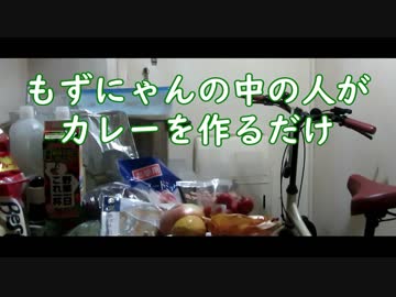 【実況?】もずにゃんの中の人がカレーを作るだけ