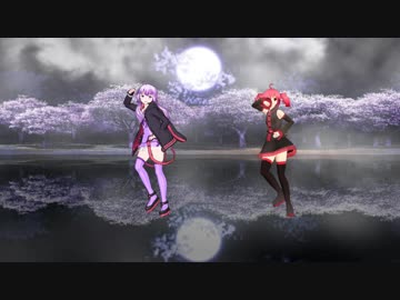 【MMD】ユカドリル（？）の「ユカユカ☆ヘヴンリーナイト」【結月ゆかり＆重音テト】