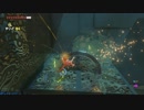 依頼を受けて、ダタ・クスの祠のお椀を開閉スイッチの所に入れてみた