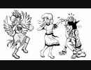 【第11回東方ニコ童祭】(東方4コマ)　東方手書き劇場　貳拾壹