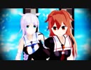 【MMD艦これ】三柱式白露改二・海風改二にロキを踊ってもらった。