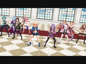 【.LIVE/アイドル部MMD】アイドル部できょうもハレバレ