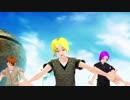 【MMDオリキャラ】うちの子三人で『BREEZE』踊ってもらいたかった