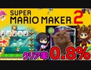 【マリオメーカー2実況】勝手にコラボ!!激ムズメンタルブレイクステージに挑戦!!