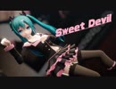【MMD】どっと式初音ミクでSweet Devil (Live ver)【1440p】