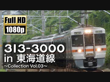 【JR東海】313系3000番台 in 東海道線 ～Collection Vol.03～