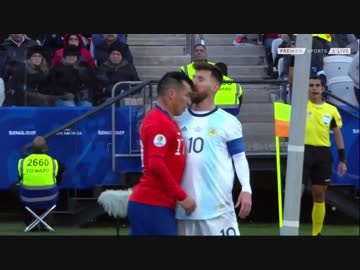 メッシ14年振り2回目 《コパ・アメリカ2019》 [3位決定戦] アルゼンチン vs チリ（2019年7月6日）