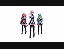 【MMD艦これ】【海風改二・江風改二・山風】ユニバース[固定カメラ]