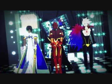 【Fate/MMD】カルナとアルジュナとアシュヴァッターマンでWAVE