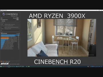 AMD RYZEN 3900X CINEBENCH R20