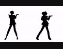 【遊戯王MMD】藤木遊作と鴻上了見で Bad Apple 【VRAINS】