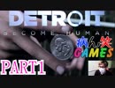 ～顔出し DETROIT～part1【BECOME HUMAN】【ゲーム実況】
