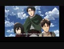 進撃の巨人 英語吹替版 第56話 And especially don't regret it yourself, consider that your new mission