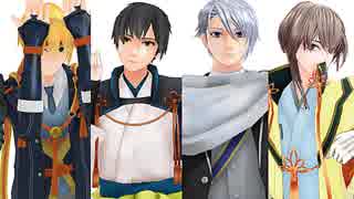 【MMD刀剣乱舞】ポーカーフェイス【MMD文アル】