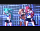 【MMD艦これ】山風・江風・村雨でライアーダンス