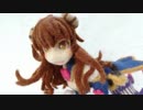 羊毛フェルトでまちカドまぞくのシャドウミストレス優子を作ってみました。