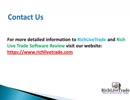 @RichLiveTrade| RichLiveTrade Software Review