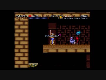 アクトレイザー　ファラオ戦