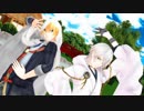 【MMD刀剣乱舞】キャットフード【鶴丸とまんば】
