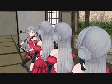 【アイドル部MMD】ひとり徳川三代【全部夜桜たま】