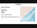 Beach Websites Video