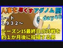 【ポケモンUSM】人事を尽くすアグノム厨-day40-【シングルレーティング実況】