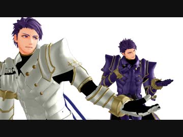 【Fate/MMD】ランスロット作ってみた(モデル配布）