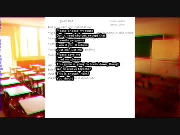 【GUMI】 Just me 【VOCALOID】