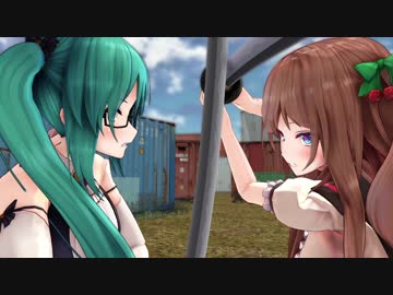 【アイドル部MMD】アイドル部の戦闘訓練