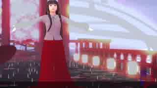 【そばかす式MMD】　GravityRain　　てるよ