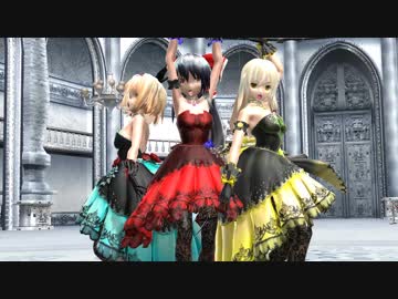 【東方MMD】主人公組で疑心暗鬼[レイ・マリ・アリ]