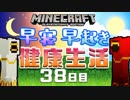 【Minecraft】早寝早起き 健康生活 38日目