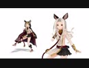 【MMDグラブル】スカーサハでライカ【MMDモデル配布あり】