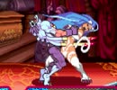 ヴァンパイア リョナ フェリシア ゾンビ ザベルに組み付かれグサグサされる(通常カラー)