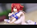 [MMD]　桜花　雪で　Booo!